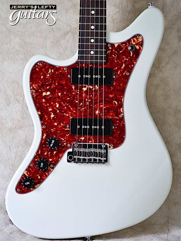sale guitar for lefthanders new electric Suhr Classic JM Olympic White No.235 Close-up View