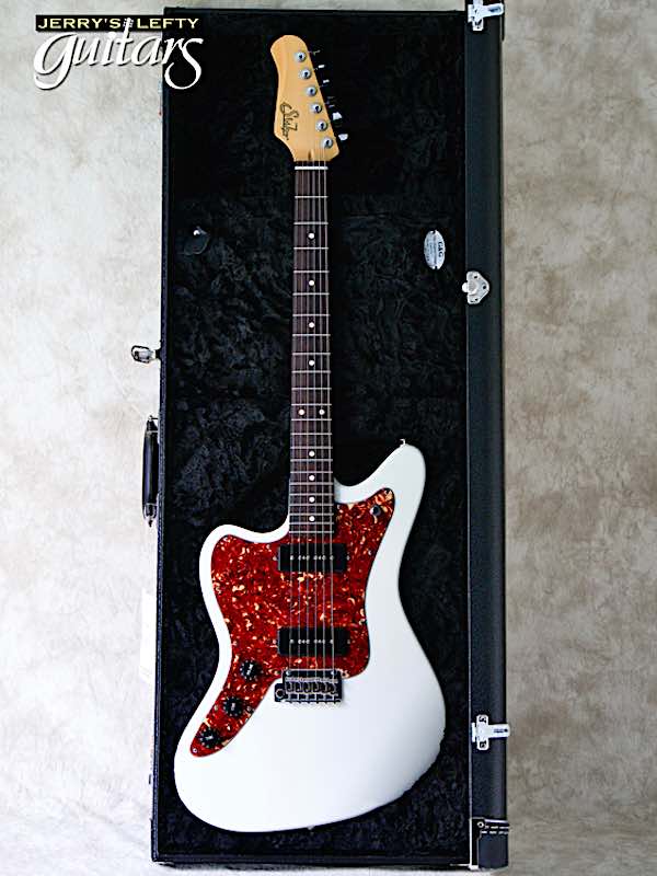 sale guitar for lefthanders new electric Suhr Classic JM Olympic White No.235  Case View