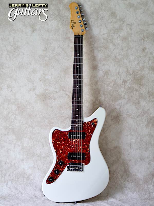 sale guitar for lefthanders new electric Suhr Classic JM Olympic White No.235 Front View