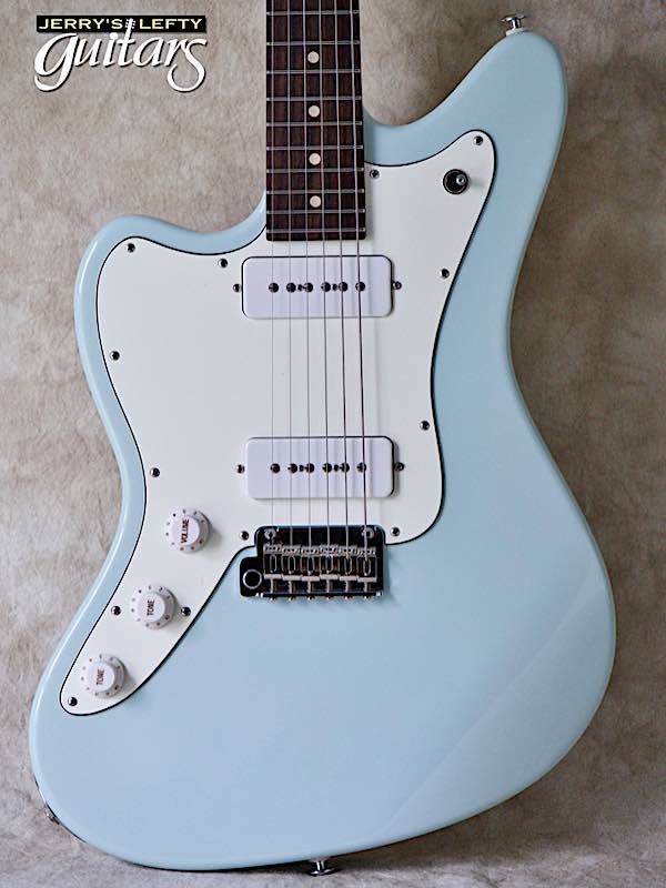 sale guitar for lefthanders new electric Suhr Classic JM Sonic Blue No.374 Close-up View