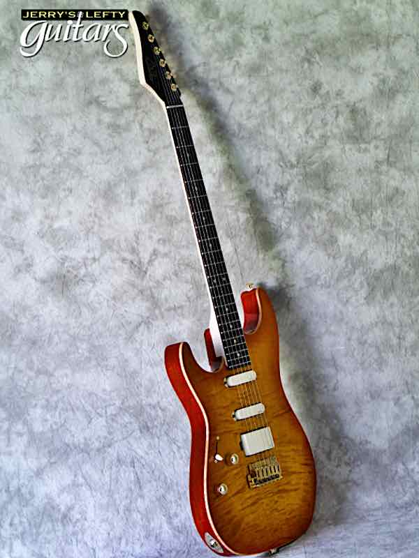 sale guitar for lefthanders new electric Suhr Standard Legacy Limited Edition Suhr Burst No.098 Side View