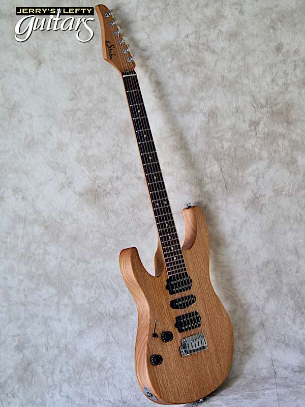 sale guitar for lefthanders used electric 2019 Suhr Modern Satin Natural No.a9n Side View