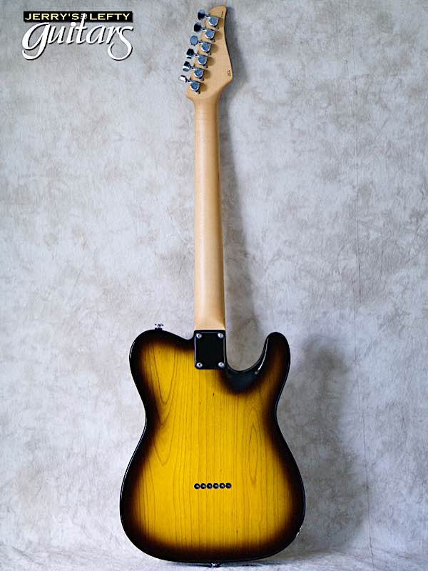 sale guitar for lefthanders used electric Suhr Classic T 2 Tone Burst No.164 Back View