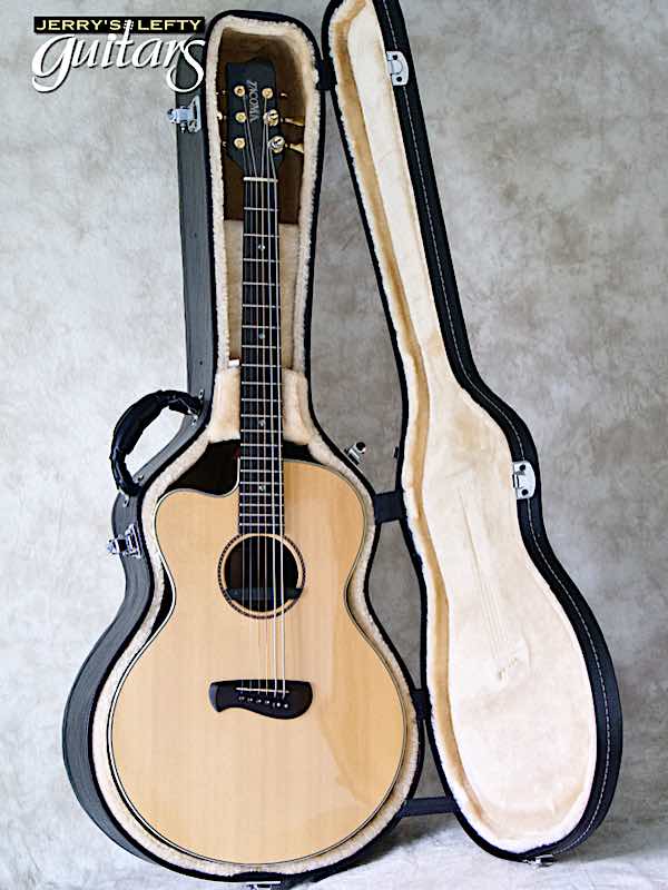 sale guitar for lefthanders used acoustic Tacoma ER19C No.740 Case View