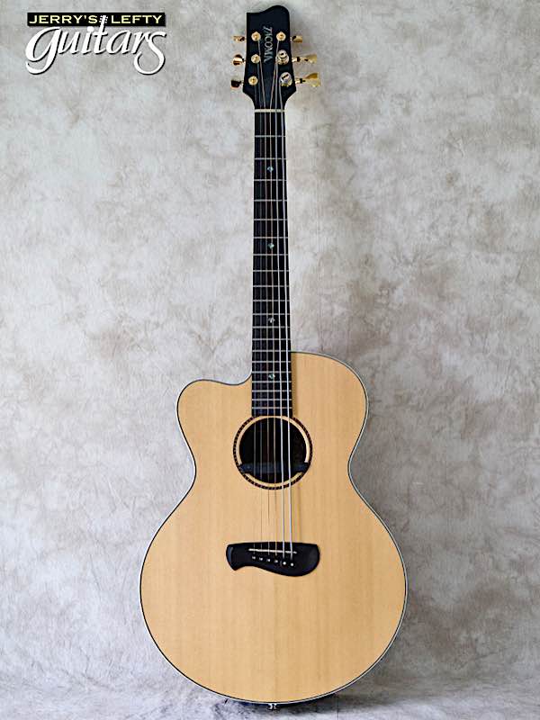 sale guitar for lefthanders used acoustic Tacoma ER19C No.740 Front View