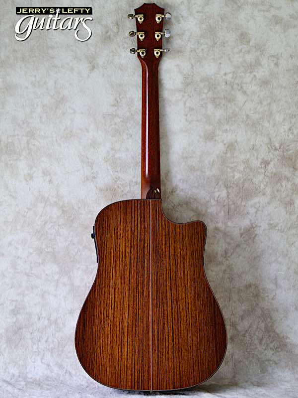 sale guitar for lefthanders used acoustic 2001 Taylor 710CE No.140 Back View