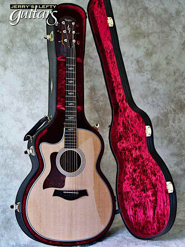 sale guitar for lefthanders used acoustic 2021 Taylor 414CE-R No.052 Case View