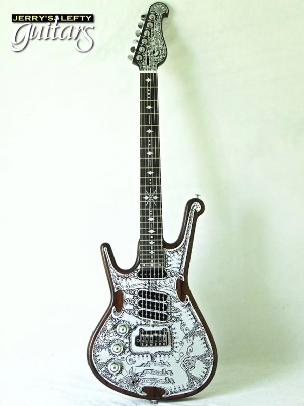 for sale left hand guitar new electric Teye Gypsy Queen 4 SC Rose Front view
