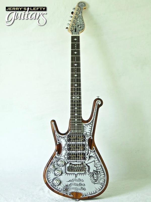 for sale left hand guitar new electric Teye Gypsy Queen Goldfoil Lady Front view