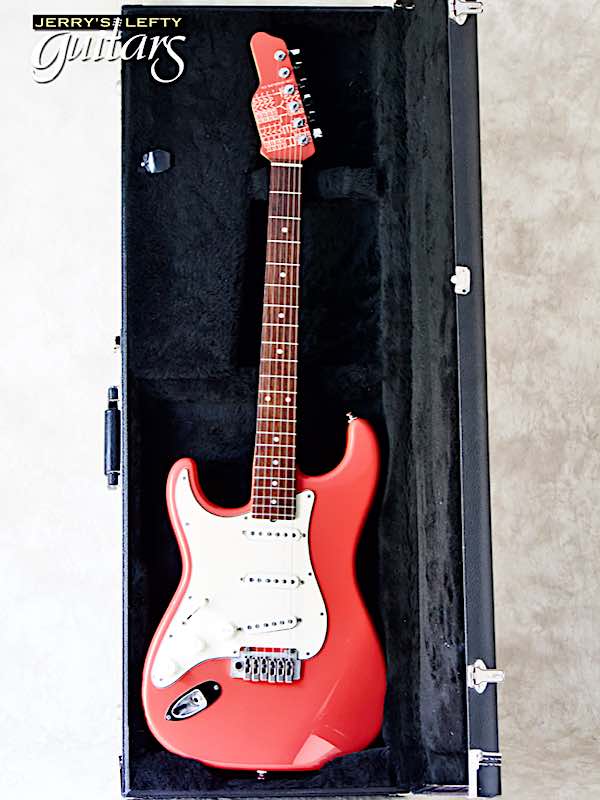 sale guitar for lefthanders used electric James Tyler USA Classic Fiesta Red No.004 Case View