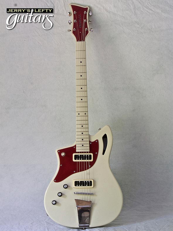 for sale left hand guitar new electric Tyyster Pelti Reverse Red Tyyster Pelti Reverse Red Front view