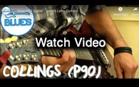 Video Collings P90 left handed guitar from Jerry's Lefty Guitars