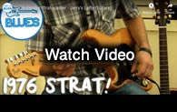 Video Fender Stratocaster 1976 left handed guitar from Jerry's Lefty Guitars