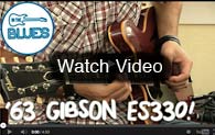 Video Gibson ES330 Guitar 1963 left handed guitar from Jerry's Lefty Guitars