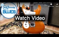 Video Hallmark 60 Custom Orange Crate left handed guitar from Jerry's Lefty Guitars
