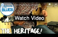 Video Heritage Les Paul Gold left handed guitar from Jerry's Lefty Guitars