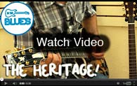 Video Heritage Millenium Eagle Ltd Ed left handed guitar from Jerry's Lefty Guitars