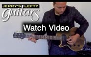 Video Nik Huber Krautster II Black Limba left handed guitar from Jerry's Lefty Guitars