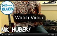Video Nik Huber Rietbergen Cherry Sunburst left handed guitar from Jerry's Lefty Guitars