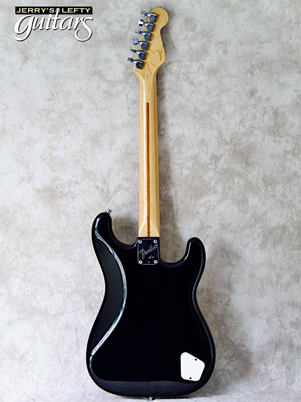 sale guitar for lefthanders used 1983 Fender Vintage Elite Stratocaster in Black No.356 Back View