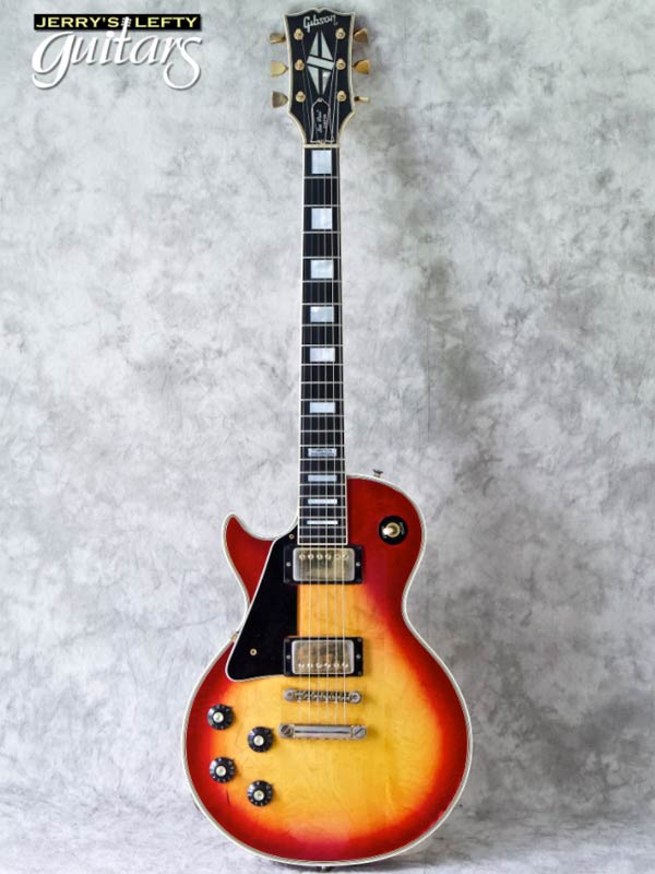 sale guitar for lefthanders used electric 1974 Gibson Les Paul Custom 20th Anniv. Vintage Electric No.789 Front View