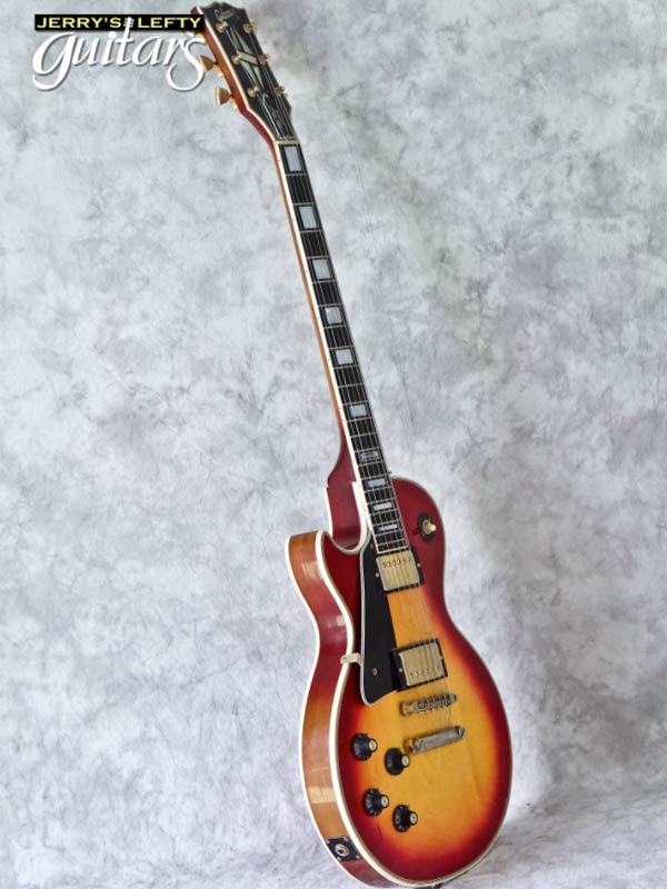 sale guitar for lefthanders used electric 1974 Gibson Les Paul Custom 20th Anniv. Vintage Electric No.789 Side View