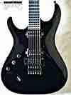 Sale left hand guitar new electric Vola Luna FR EF Jet Black No.413