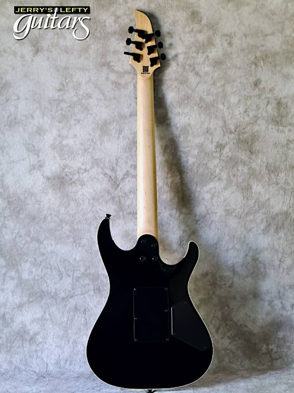 for sale left hand guitar Vola Luna FR EF Jet Black No.413 Back view
