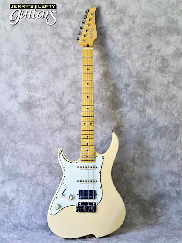 sale guitar for lefthanders new electric Vola OZ RV MF V3 Vintage Ivory No.986 Front View