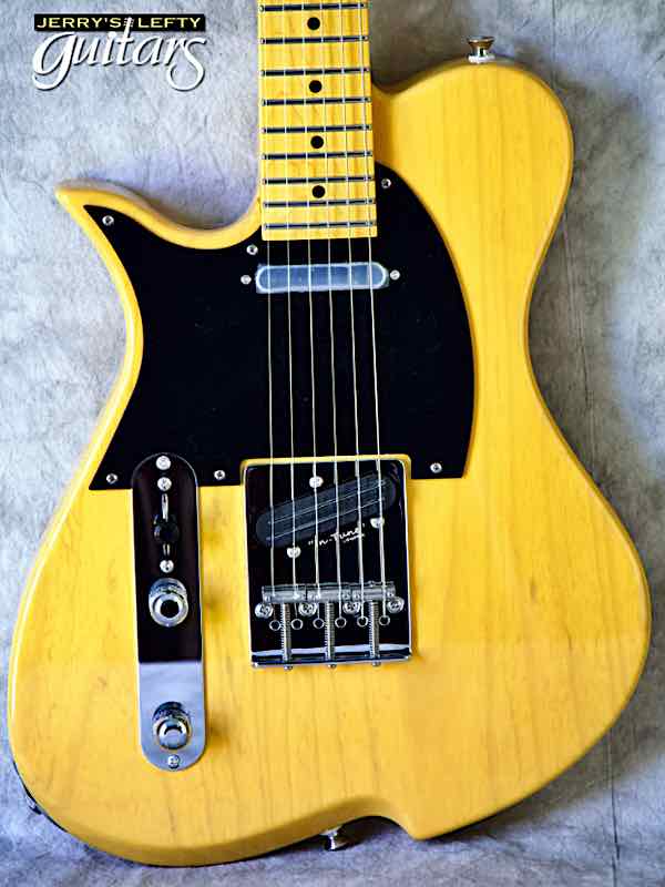 sale guitar for lefthanders new electric Vola Vasti V3 MIJ Butterscotch Blonde No.436 Close-up View